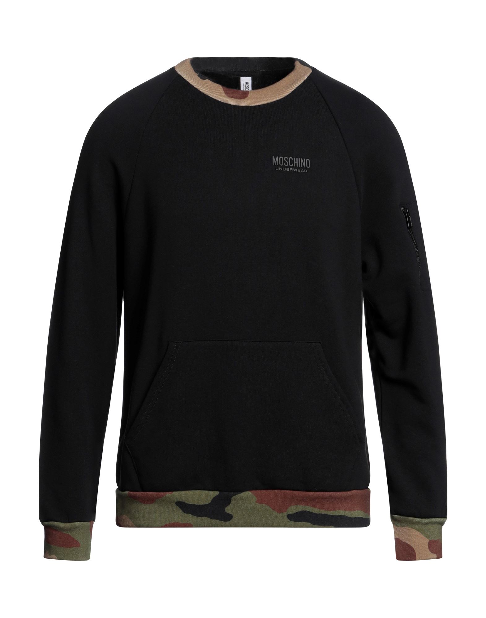 MOSCHINO Sweatshirt Herren Schwarz von MOSCHINO