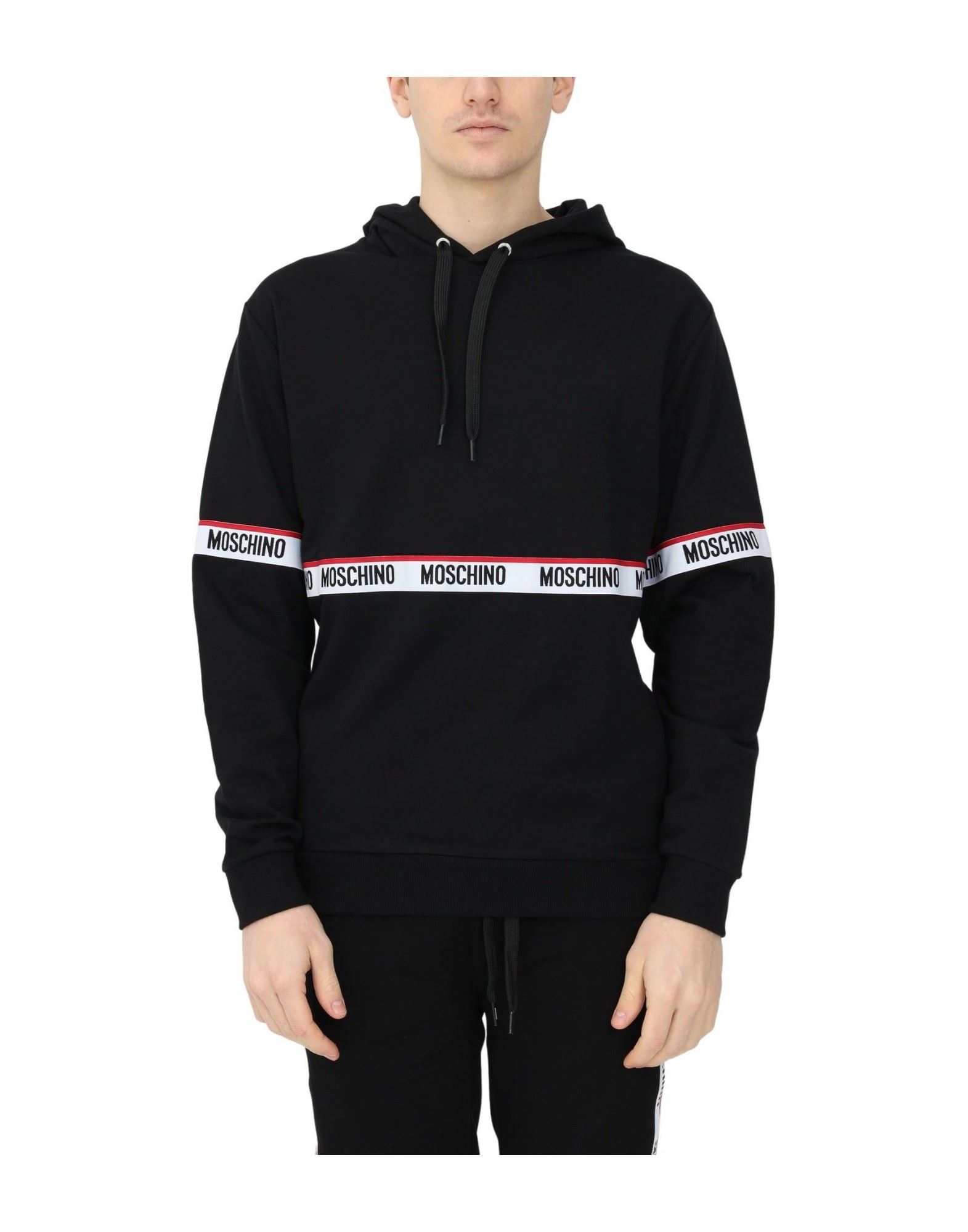 MOSCHINO Sweatshirt Herren Schwarz von MOSCHINO