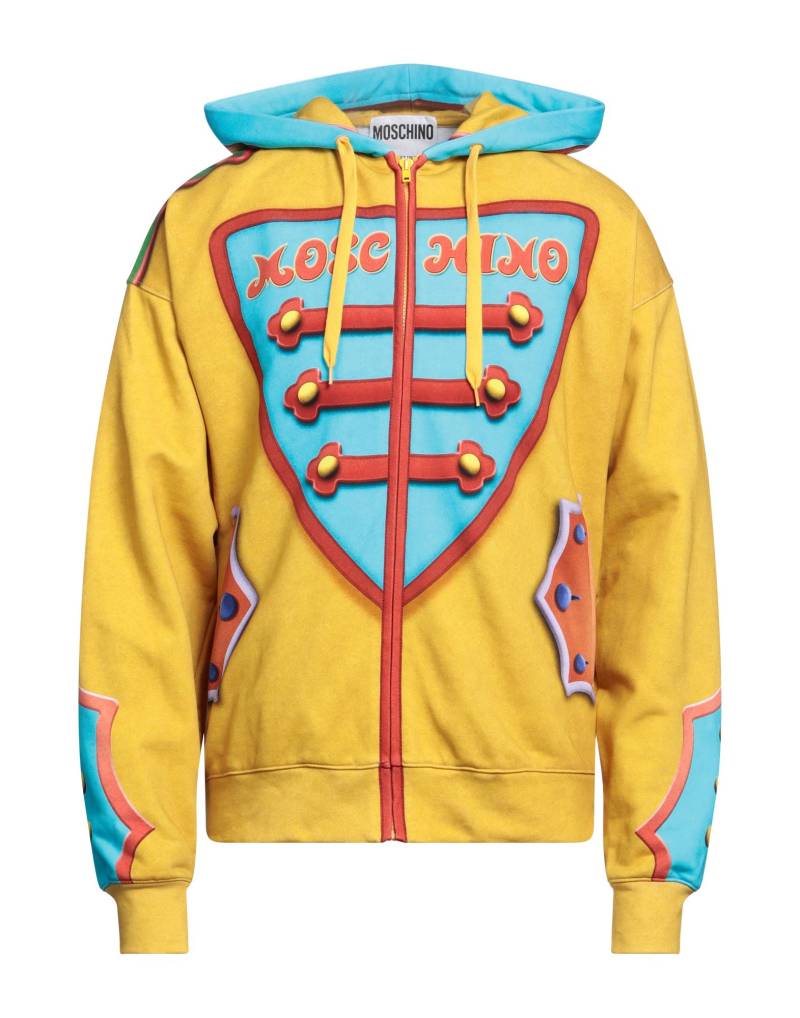 MOSCHINO Sweatshirt Herren Senf von MOSCHINO