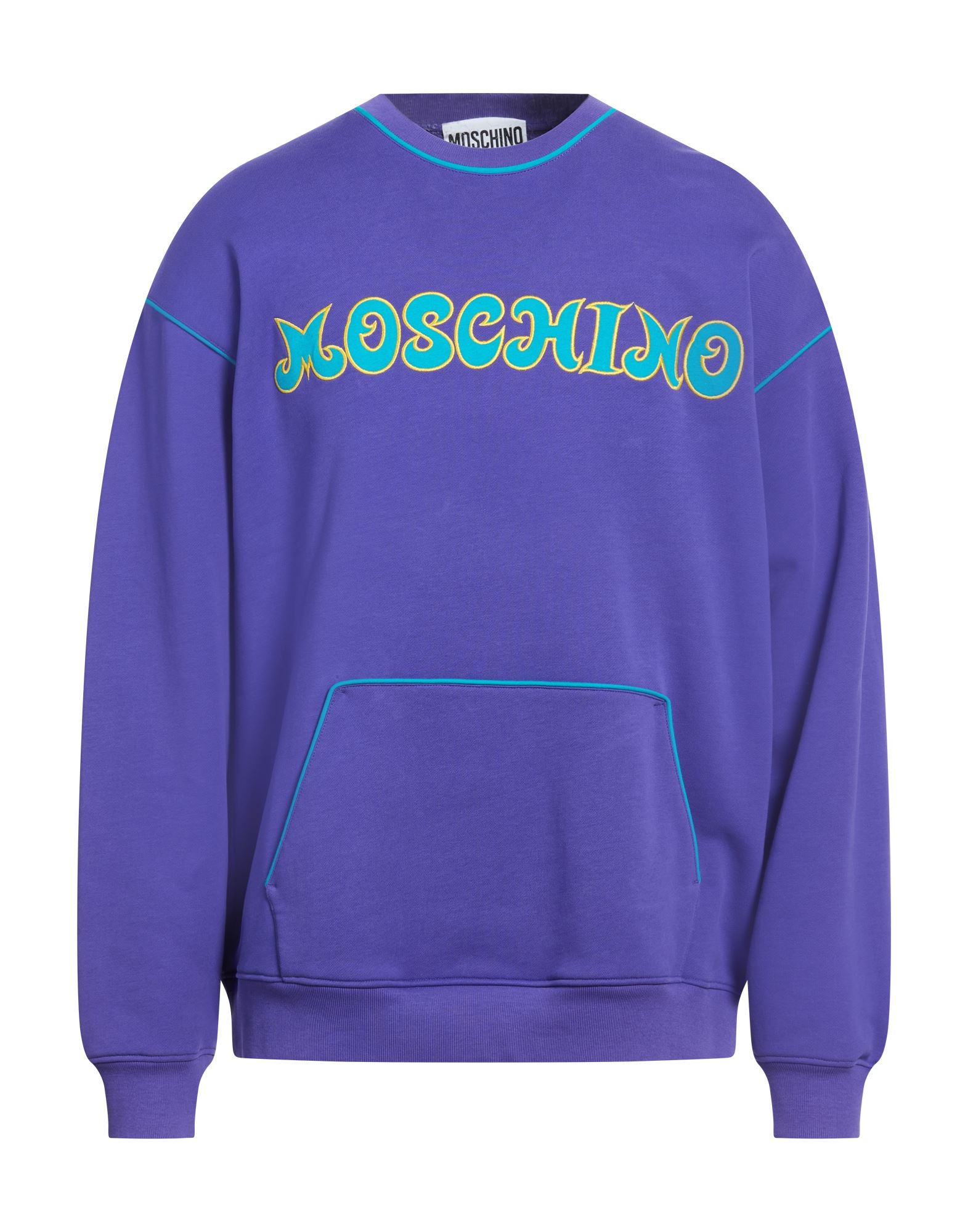 MOSCHINO Sweatshirt Herren Violett von MOSCHINO