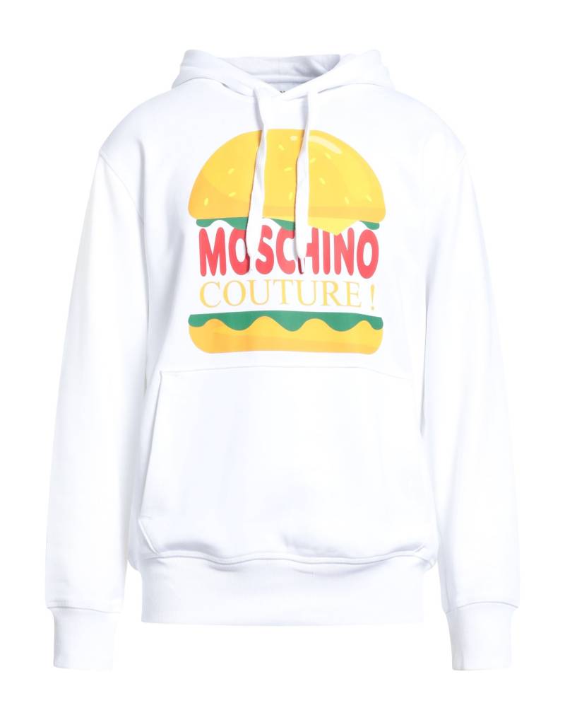 MOSCHINO Sweatshirt Herren Weiß von MOSCHINO
