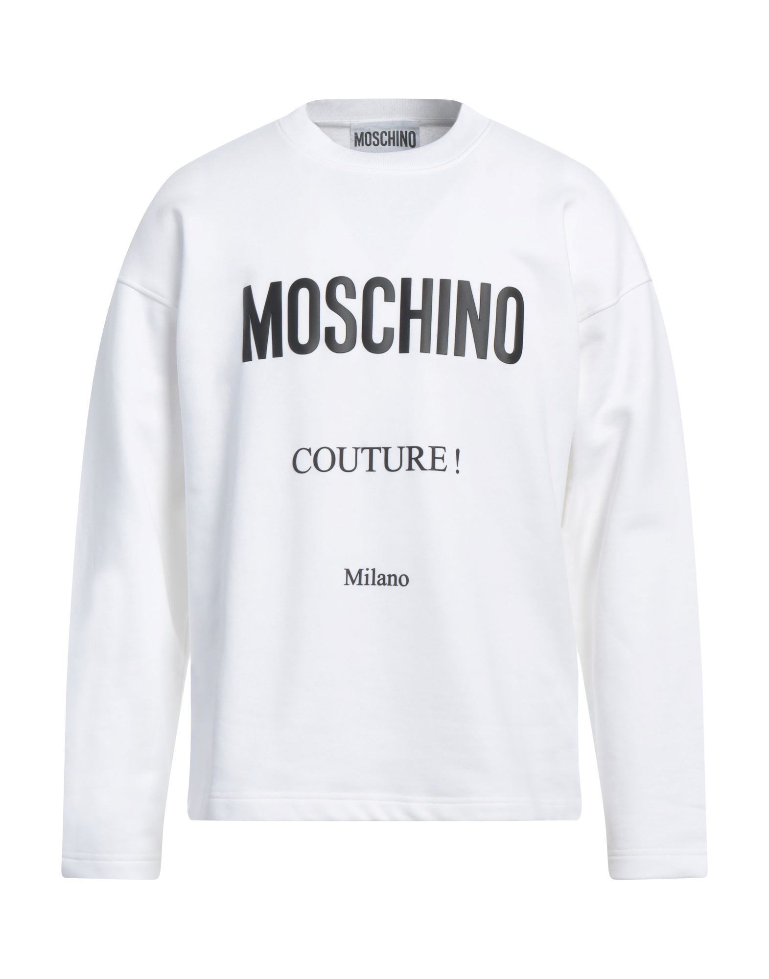 MOSCHINO Sweatshirt Herren Weiß von MOSCHINO