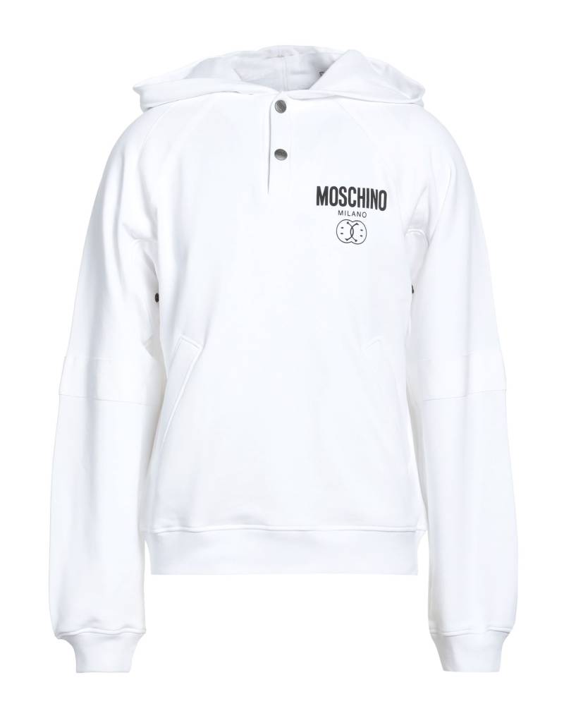 MOSCHINO Sweatshirt Herren Weiß von MOSCHINO