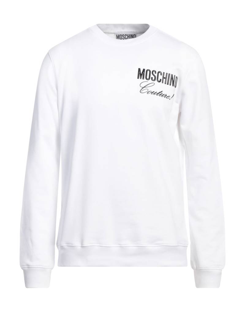 MOSCHINO Sweatshirt Herren Weiß von MOSCHINO
