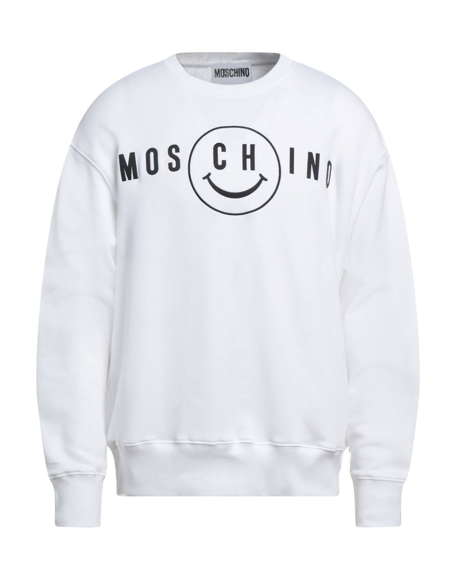 MOSCHINO Sweatshirt Herren Weiß von MOSCHINO