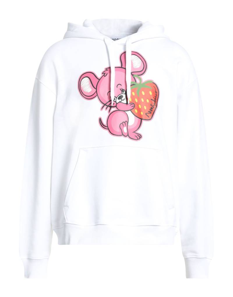 MOSCHINO Sweatshirt Herren Weiß von MOSCHINO