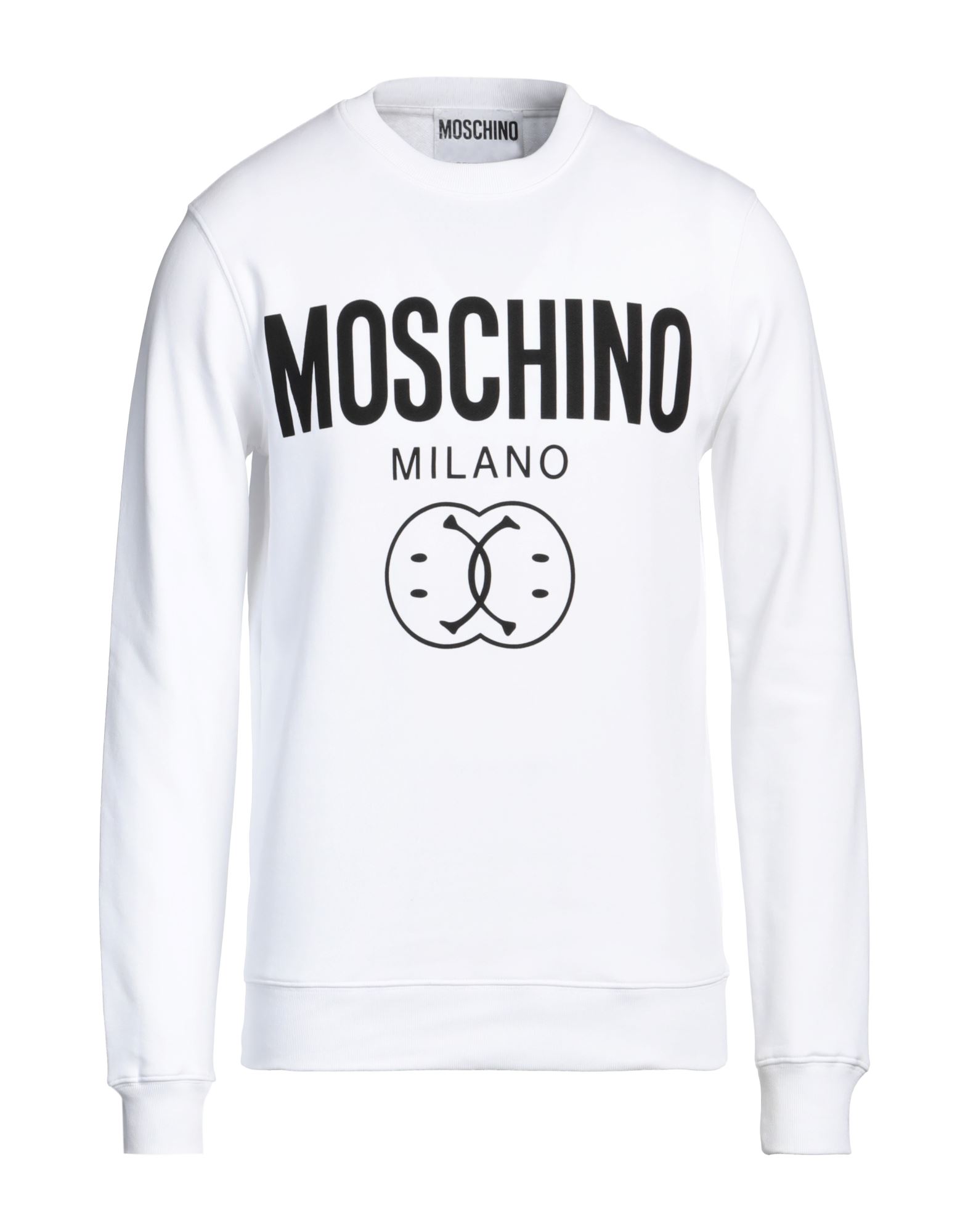 MOSCHINO Sweatshirt Herren Weiß von MOSCHINO