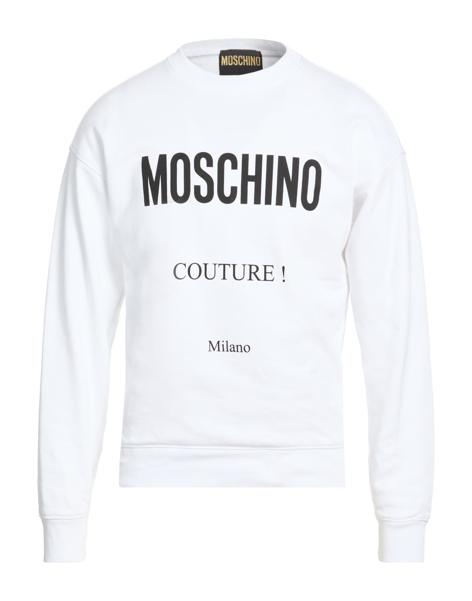 MOSCHINO Sweatshirt Herren Weiß von MOSCHINO