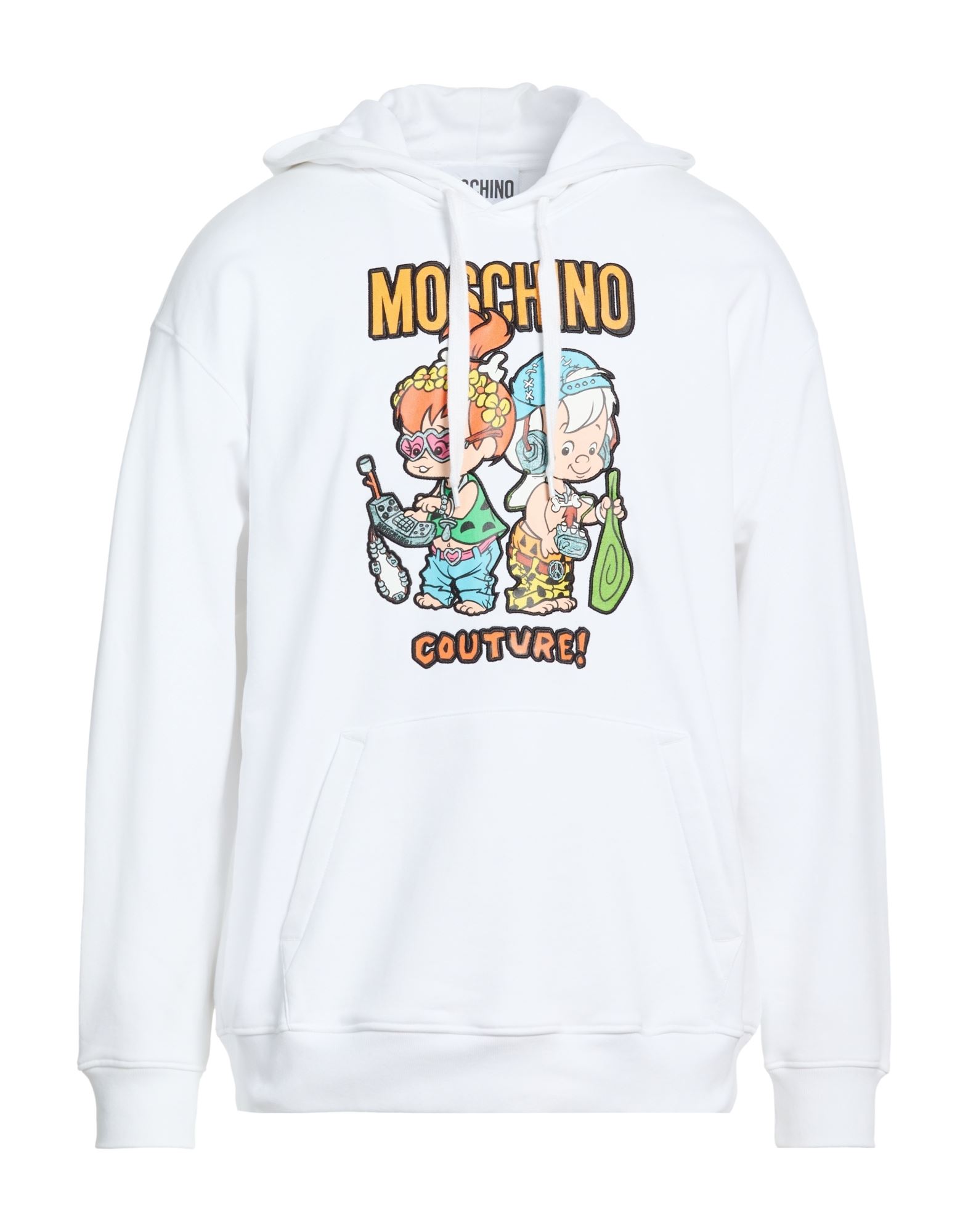 MOSCHINO Sweatshirt Herren Weiß von MOSCHINO