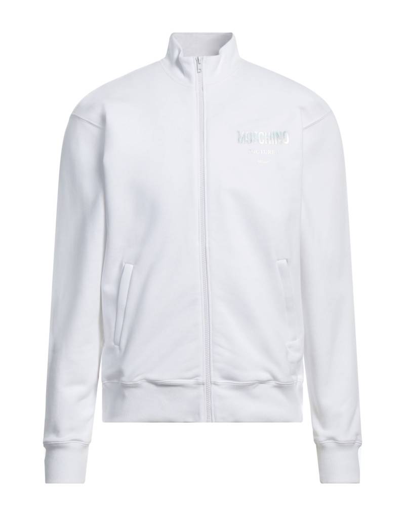 MOSCHINO Sweatshirt Herren Weiß von MOSCHINO