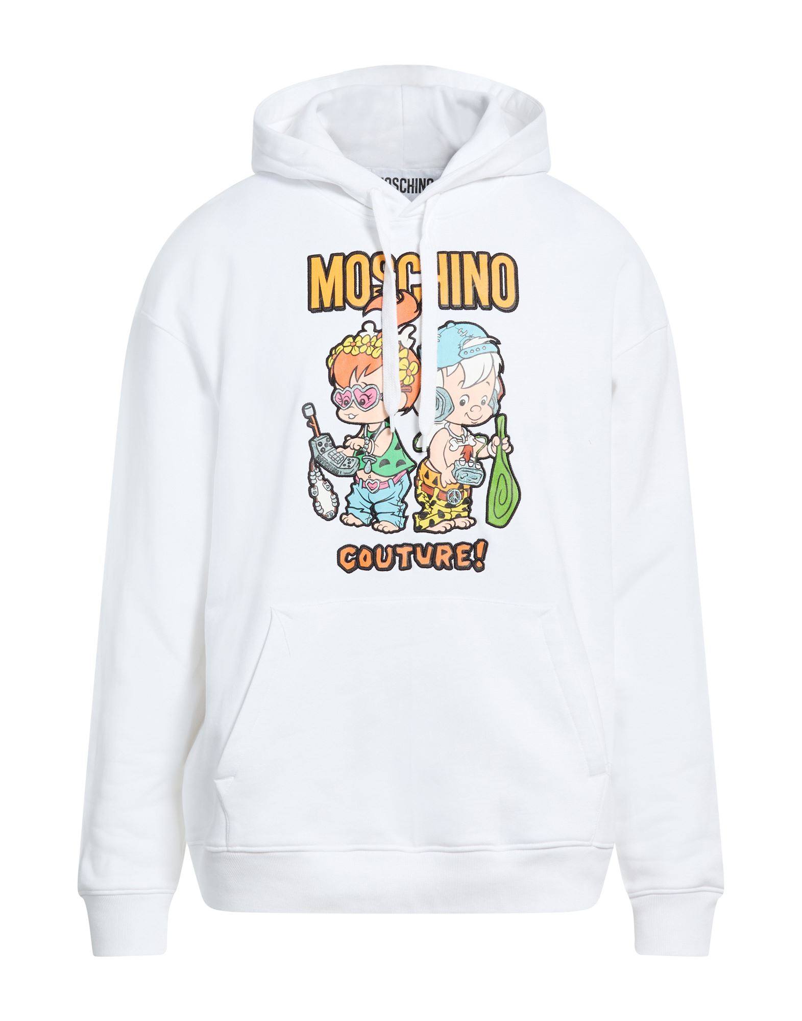 MOSCHINO Sweatshirt Herren Weiß von MOSCHINO