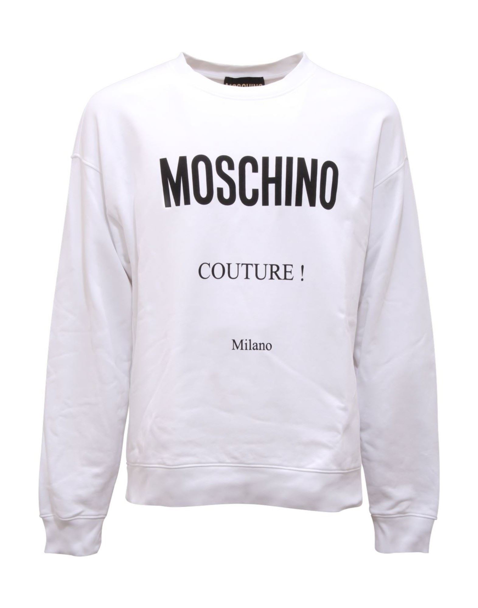 MOSCHINO Sweatshirt Herren Weiß von MOSCHINO