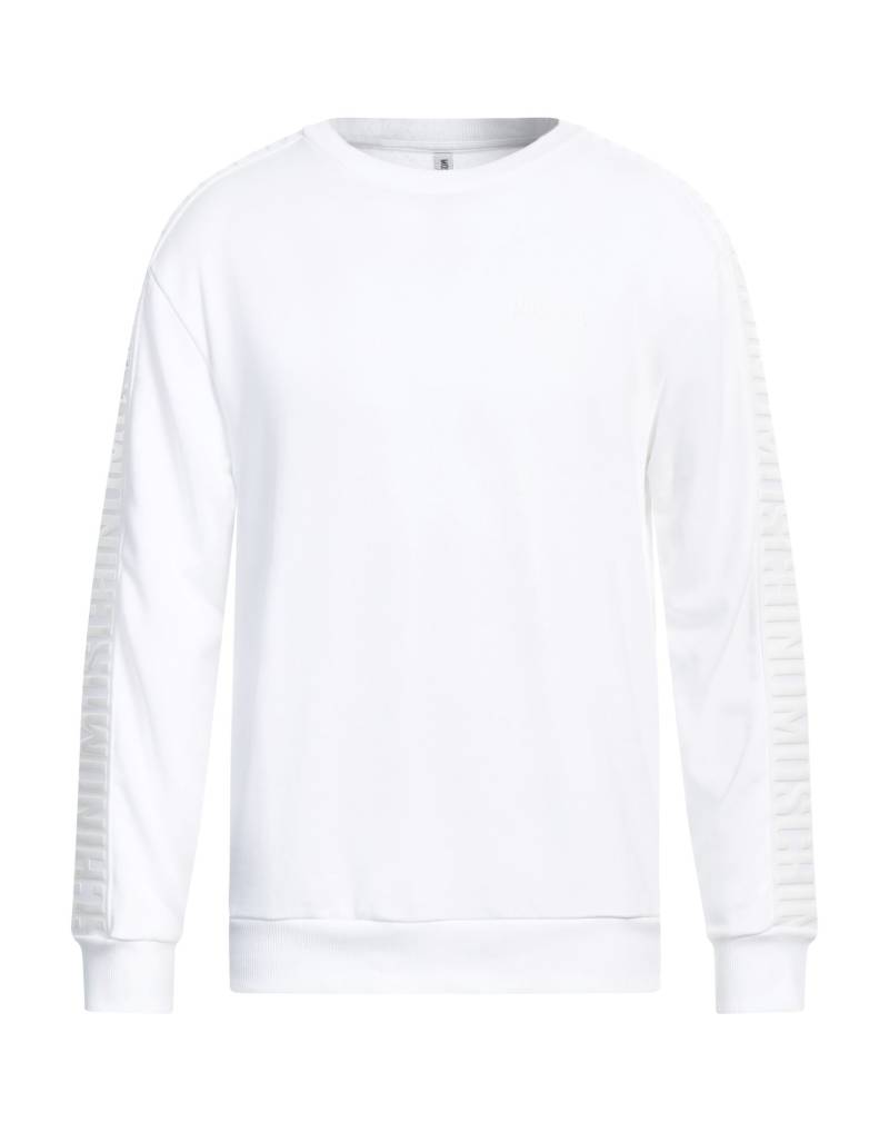 MOSCHINO Sweatshirt Herren Weiß von MOSCHINO