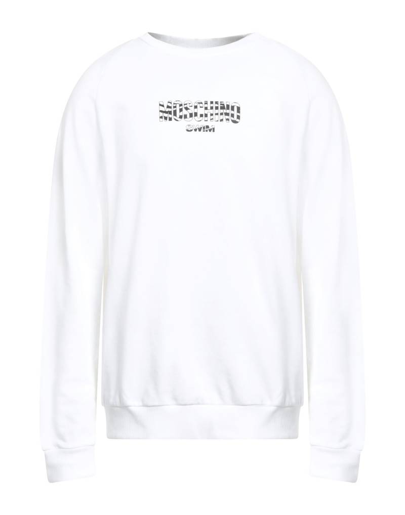 MOSCHINO Sweatshirt Herren Weiß von MOSCHINO