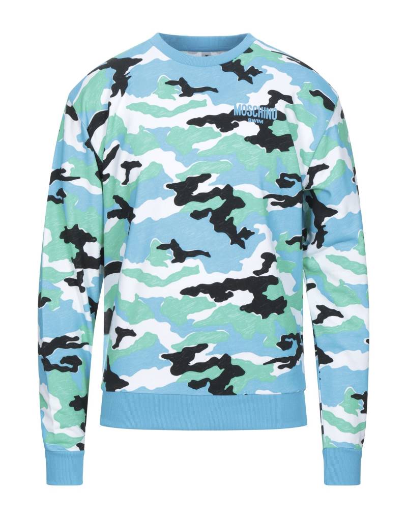 MOSCHINO Sweatshirt Herren Weiß von MOSCHINO