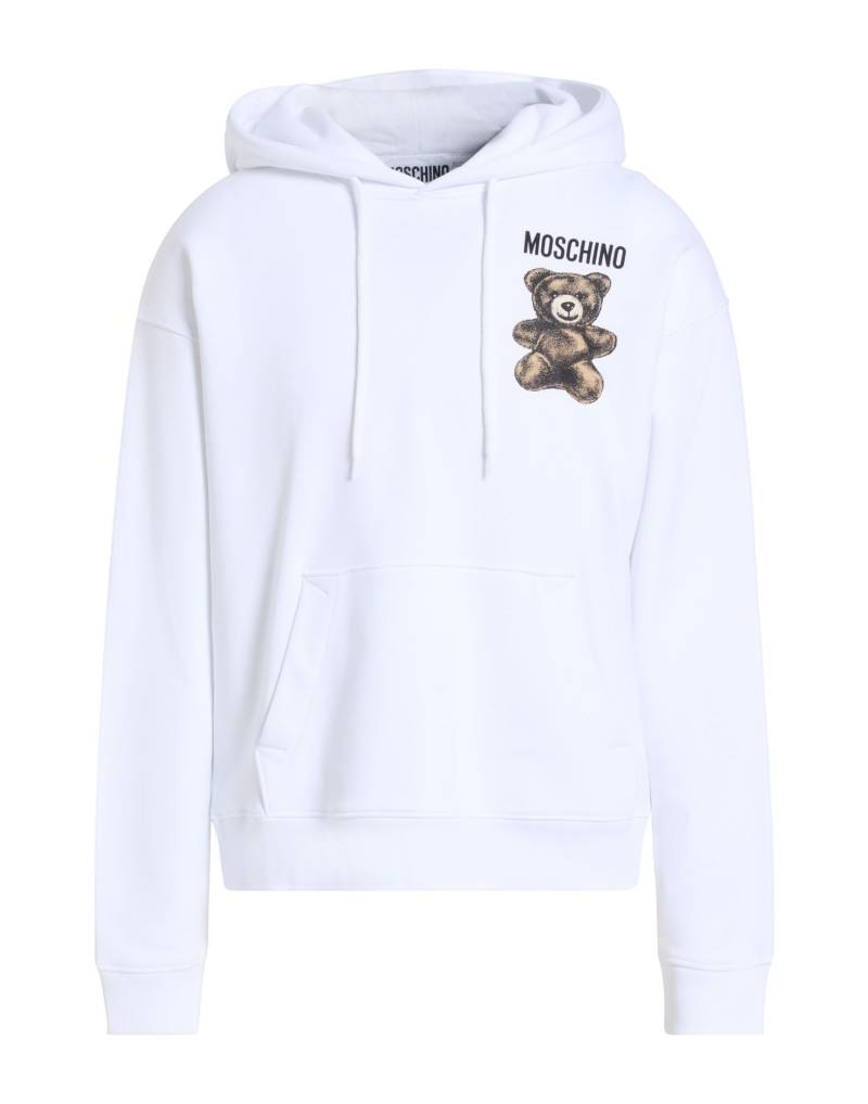 MOSCHINO Sweatshirt Herren Weiß von MOSCHINO