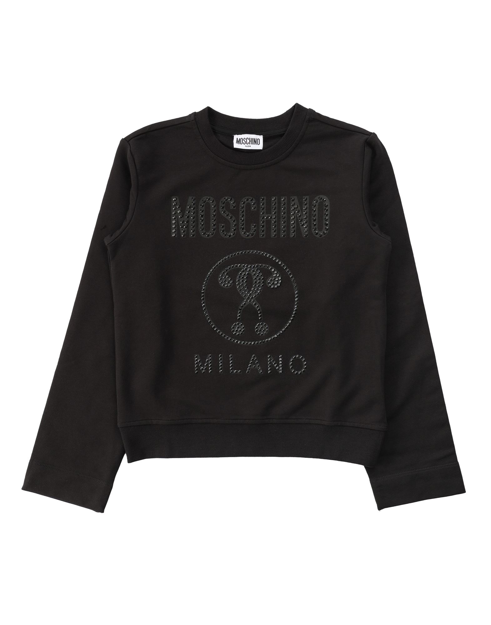 MOSCHINO Sweatshirt Kinder Schwarz von MOSCHINO