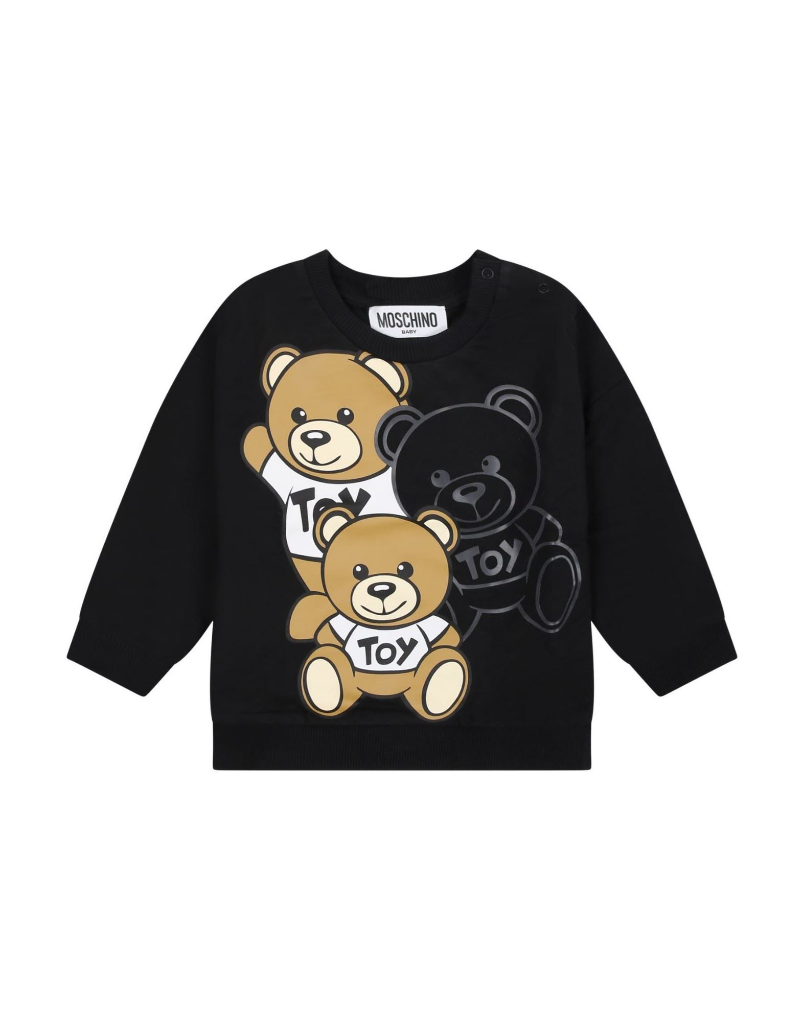 MOSCHINO Sweatshirt Kinder Schwarz von MOSCHINO