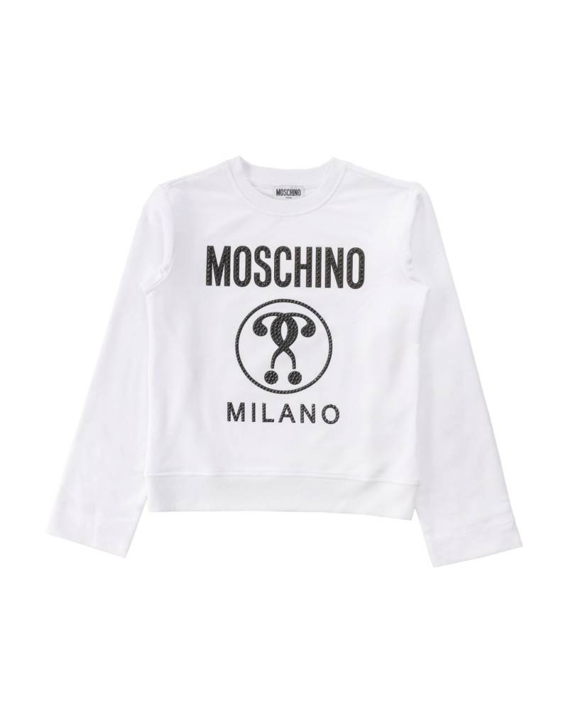 MOSCHINO Sweatshirt Kinder Weiß von MOSCHINO