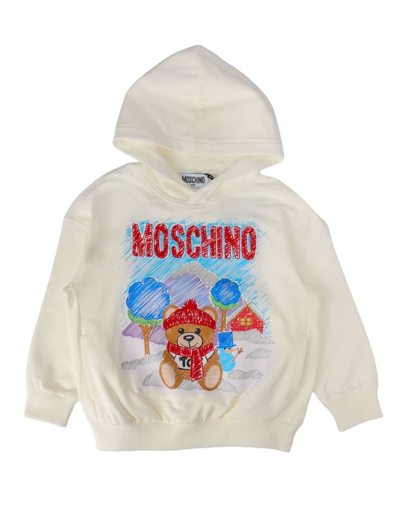 MOSCHINO Sweatshirt Kinder Weiß von MOSCHINO