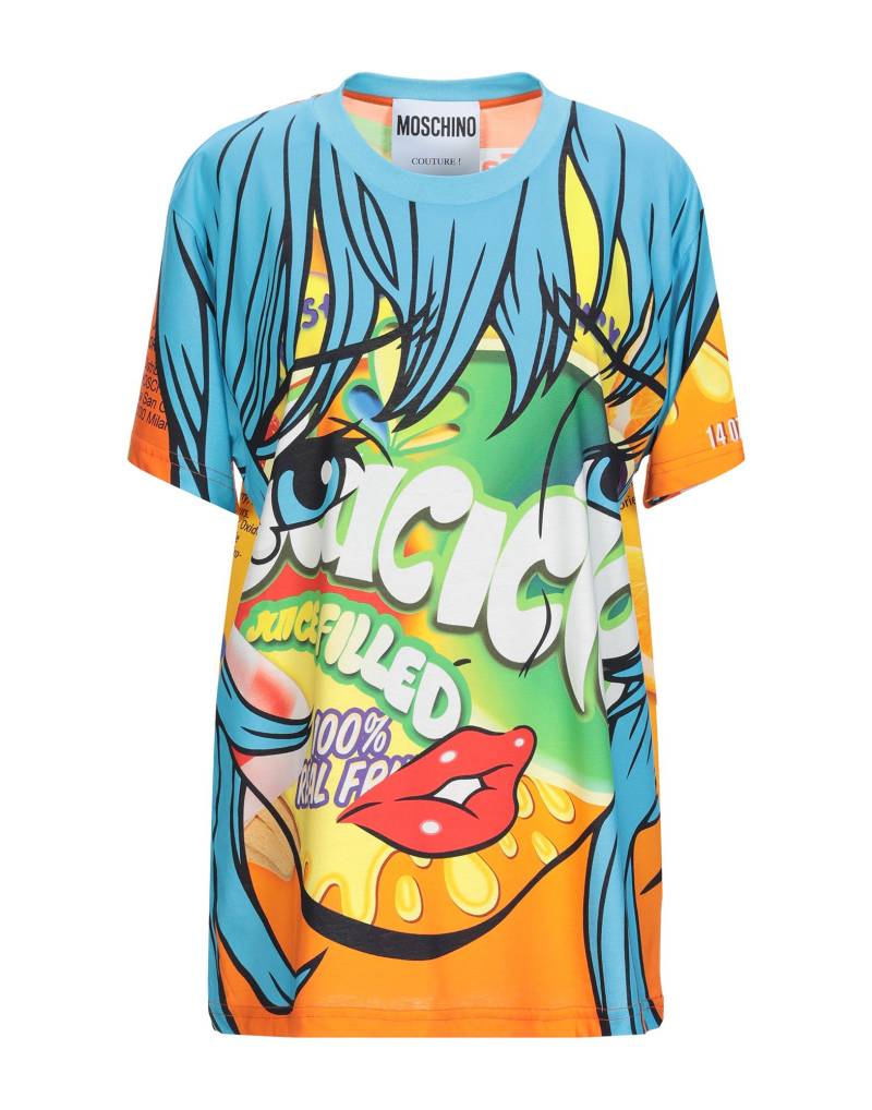 MOSCHINO T-shirts Damen Azurblau von MOSCHINO