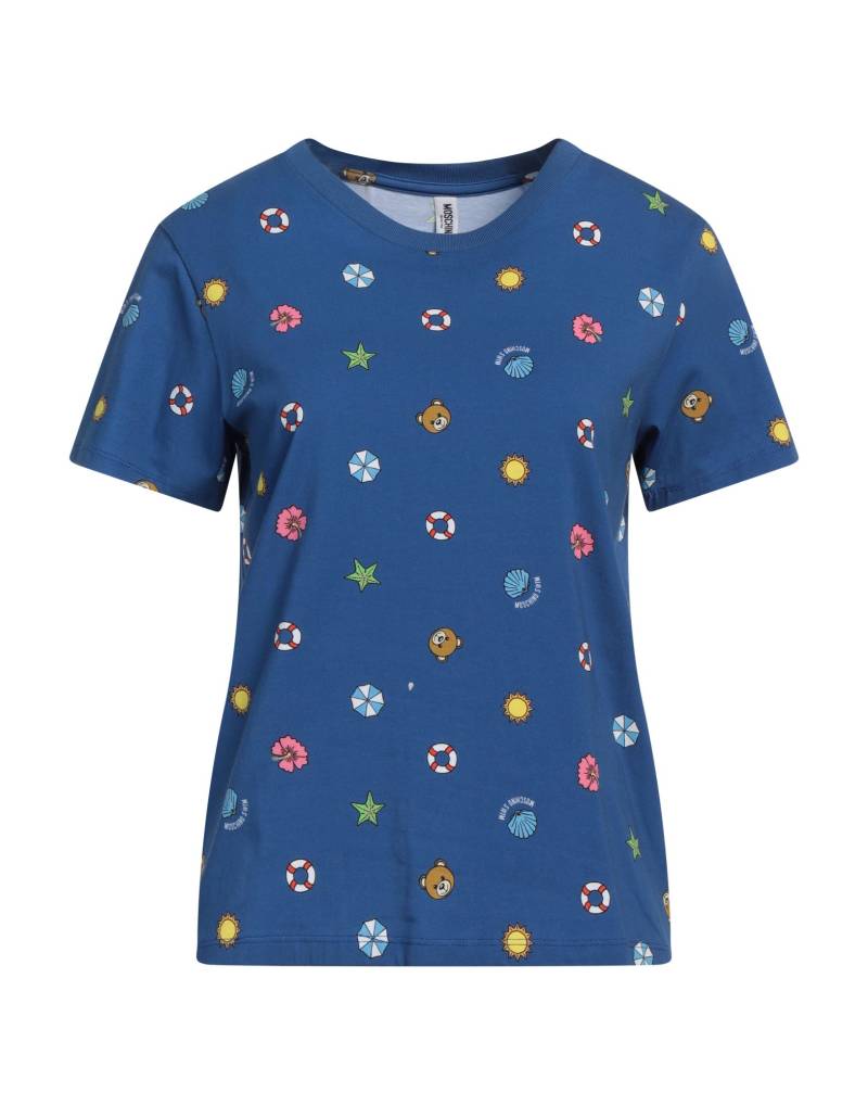 MOSCHINO T-shirts Damen Blau von MOSCHINO