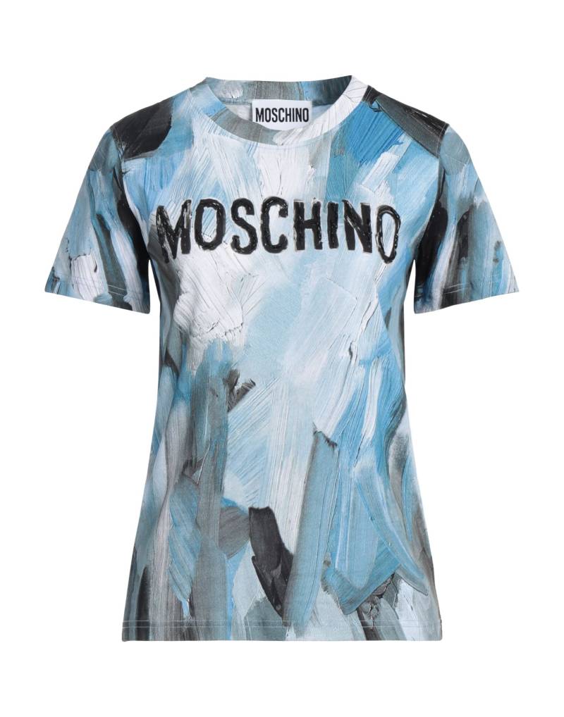 MOSCHINO T-shirts Damen Hellblau von MOSCHINO