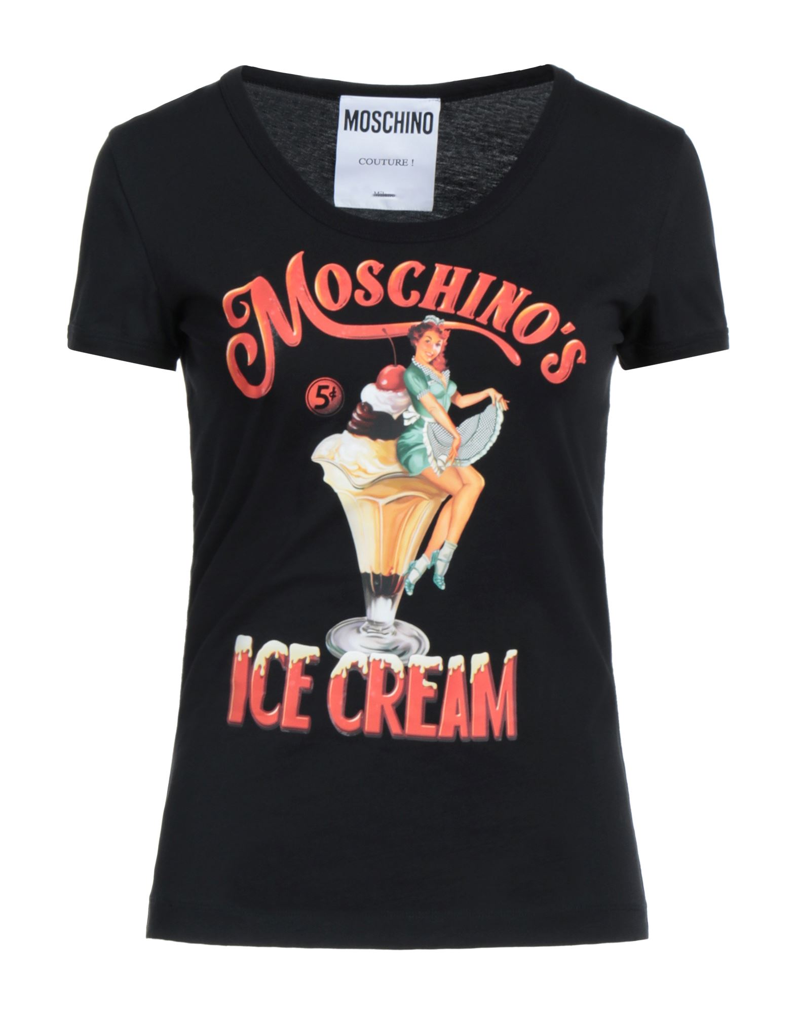 MOSCHINO T-shirts Damen Schwarz von MOSCHINO