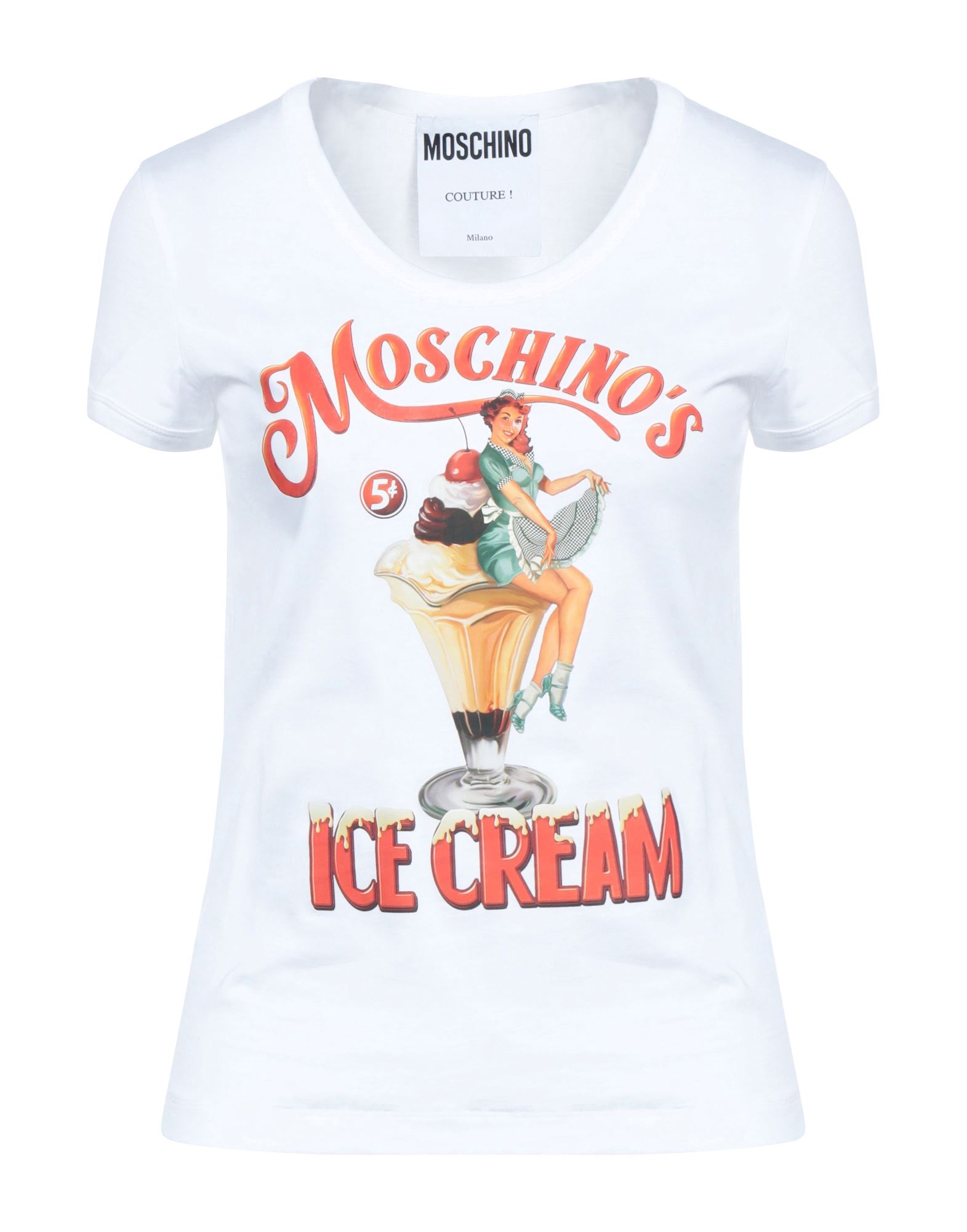 MOSCHINO T-shirts Damen Weiß von MOSCHINO