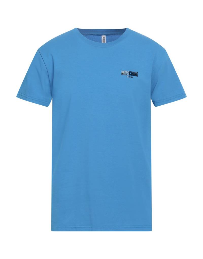 MOSCHINO T-shirts Herren Azurblau von MOSCHINO