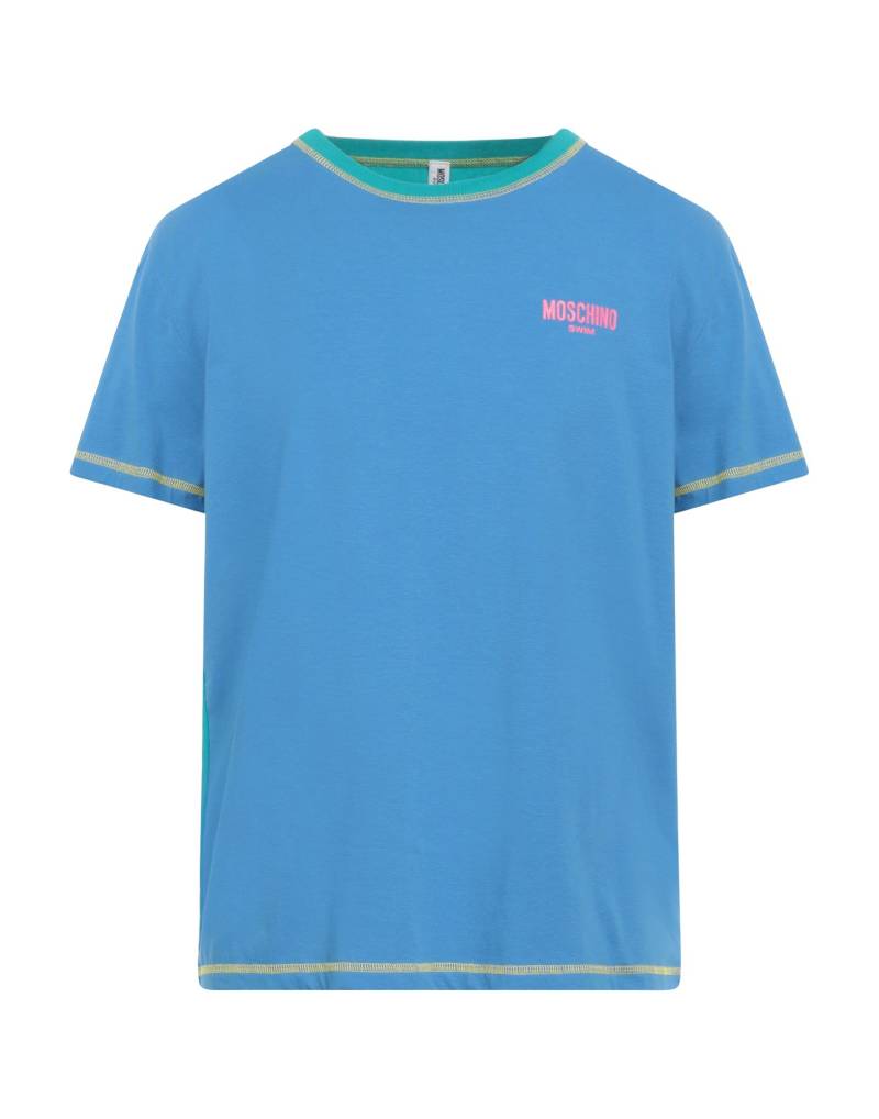 MOSCHINO T-shirts Herren Azurblau von MOSCHINO