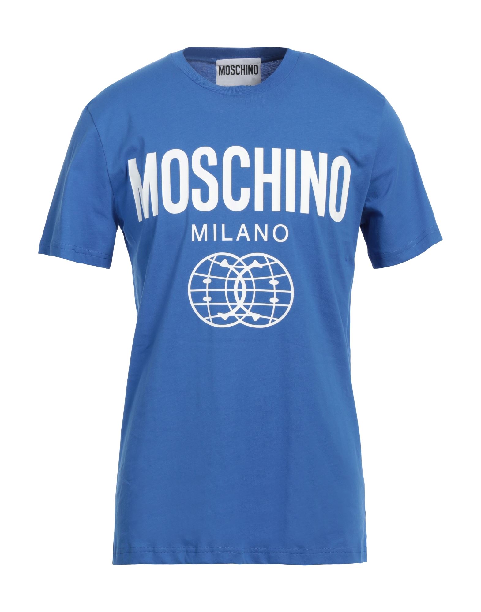 MOSCHINO T-shirts Herren Blau von MOSCHINO