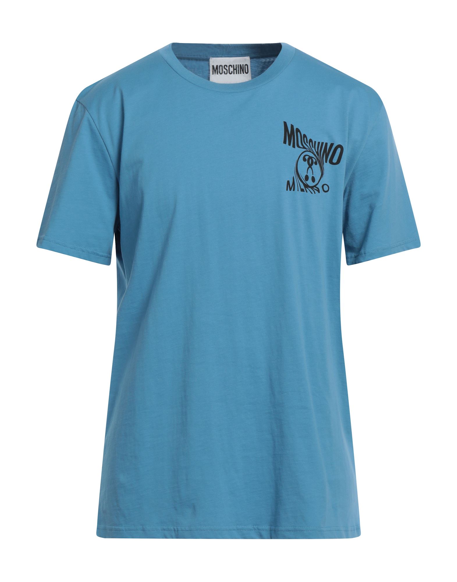 MOSCHINO T-shirts Herren Blaugrau von MOSCHINO