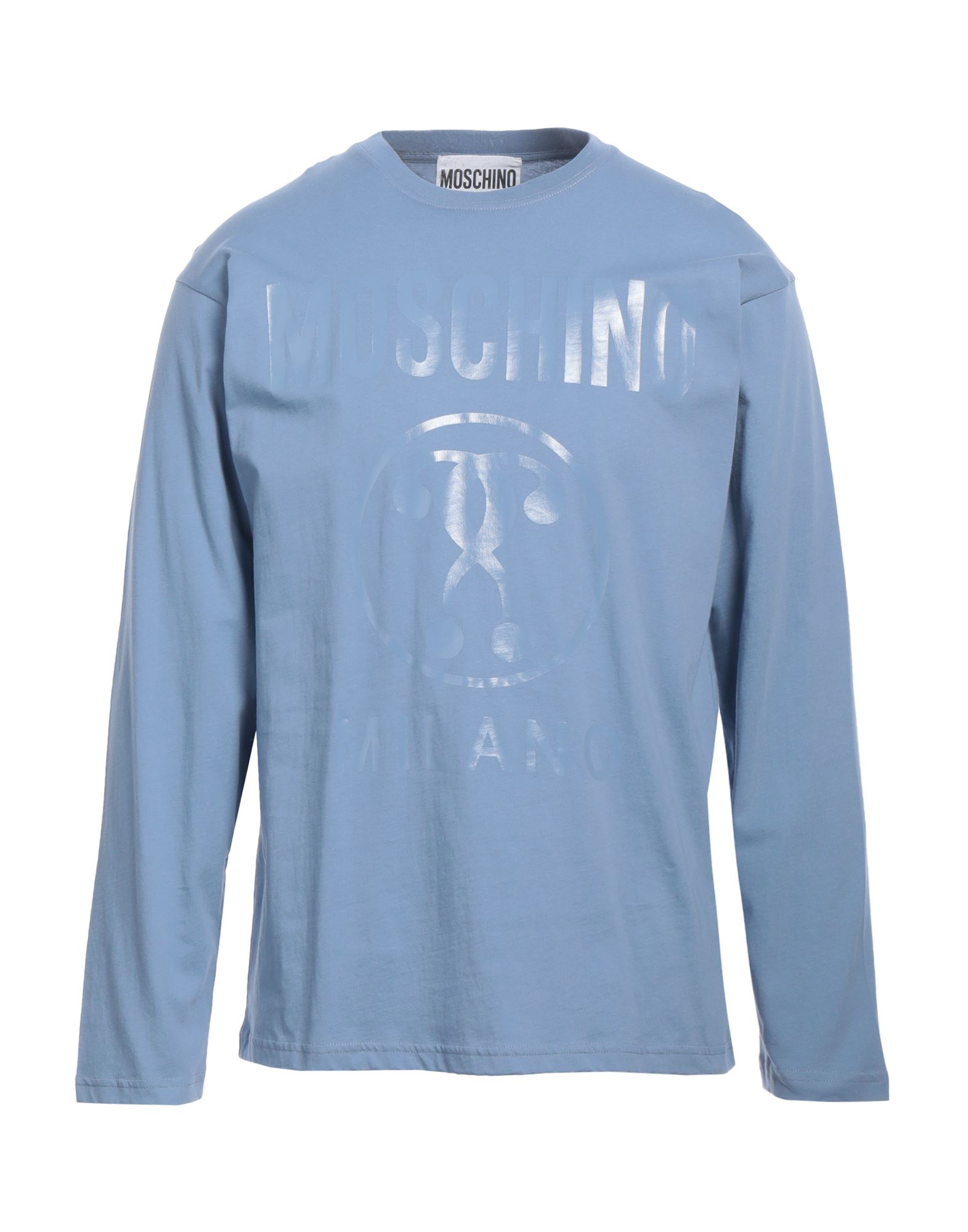 MOSCHINO T-shirts Herren Blaugrau von MOSCHINO