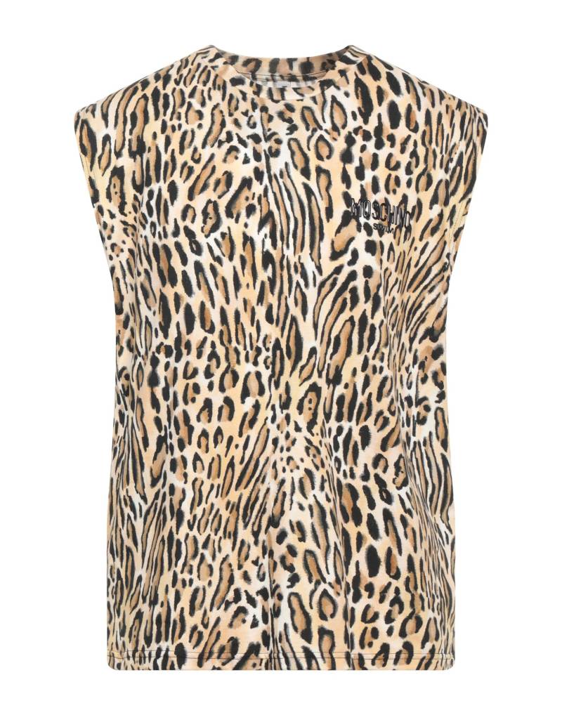 MOSCHINO T-shirts Herren Braun von MOSCHINO