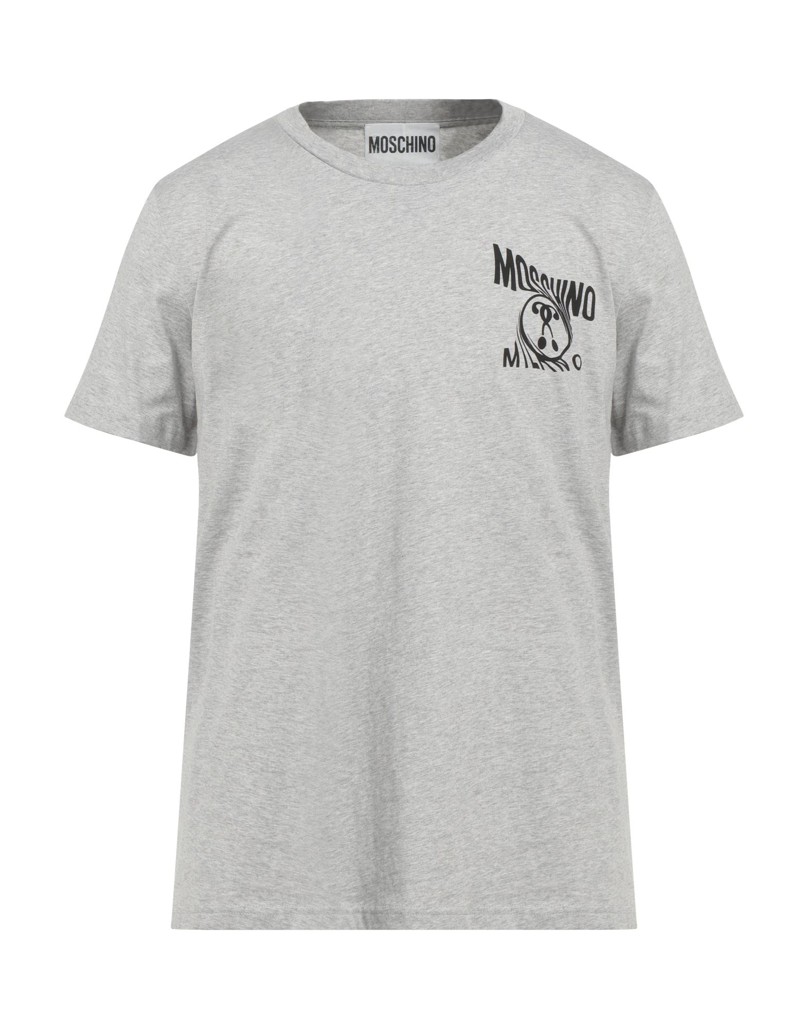 MOSCHINO T-shirts Herren Hellgrau von MOSCHINO