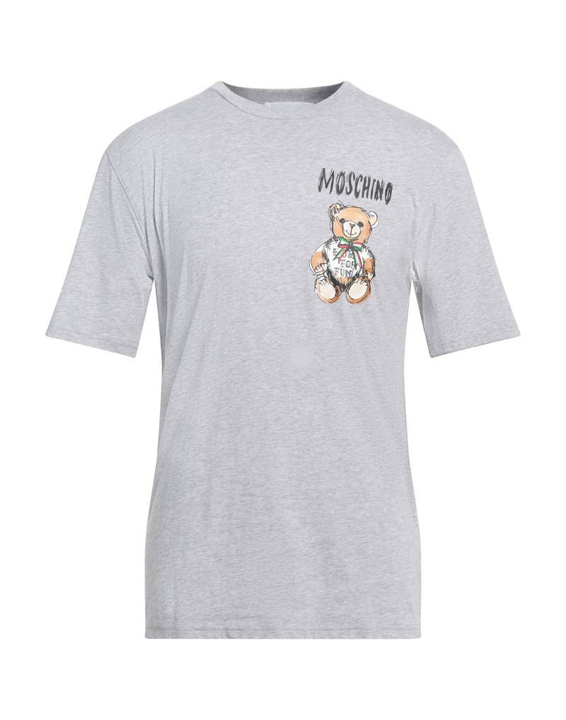 MOSCHINO T-shirts Herren Hellgrau von MOSCHINO