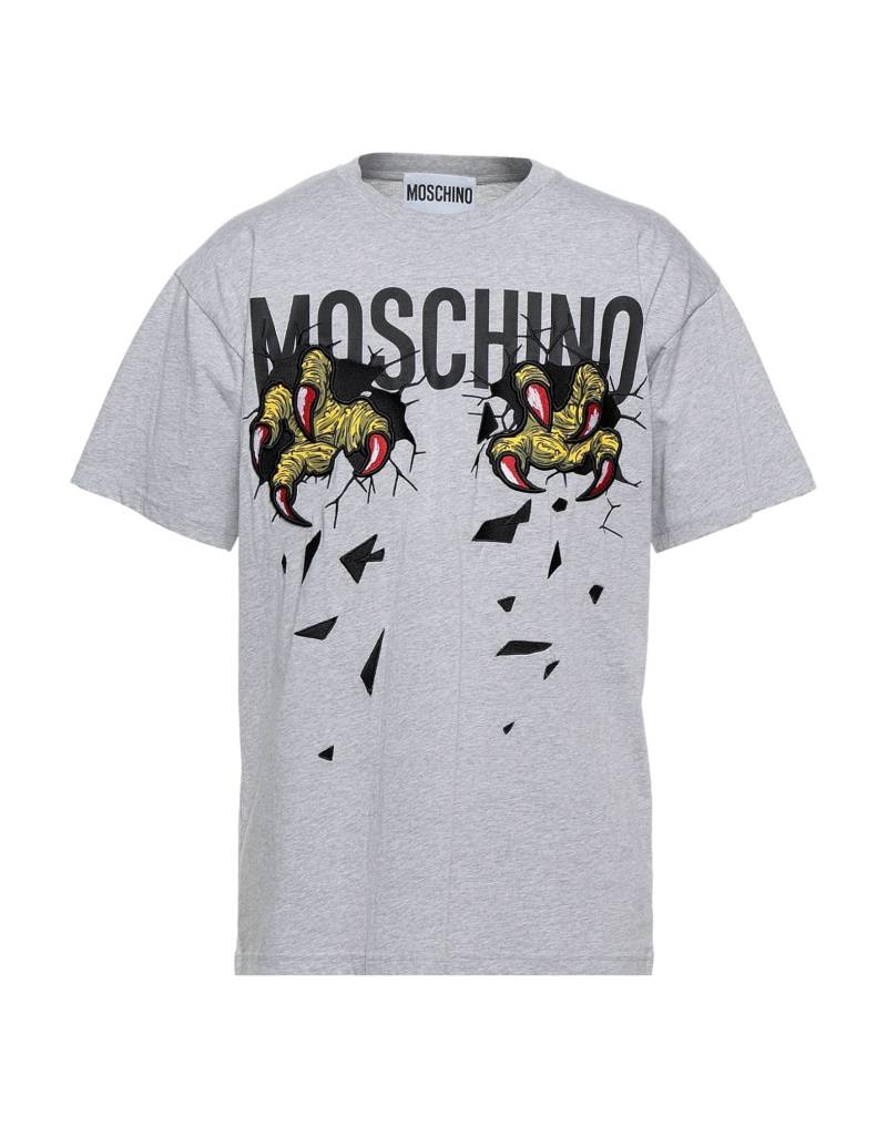 MOSCHINO T-shirts Herren Hellgrau von MOSCHINO