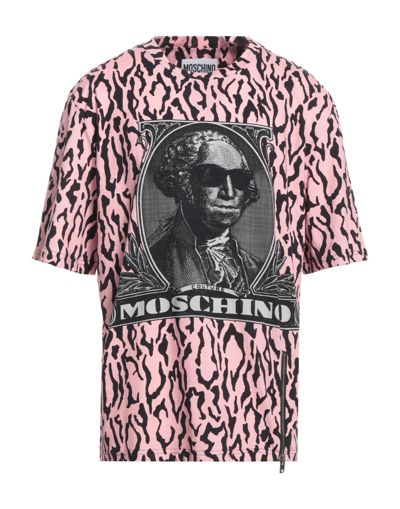 MOSCHINO T-shirts Herren Rosa von MOSCHINO