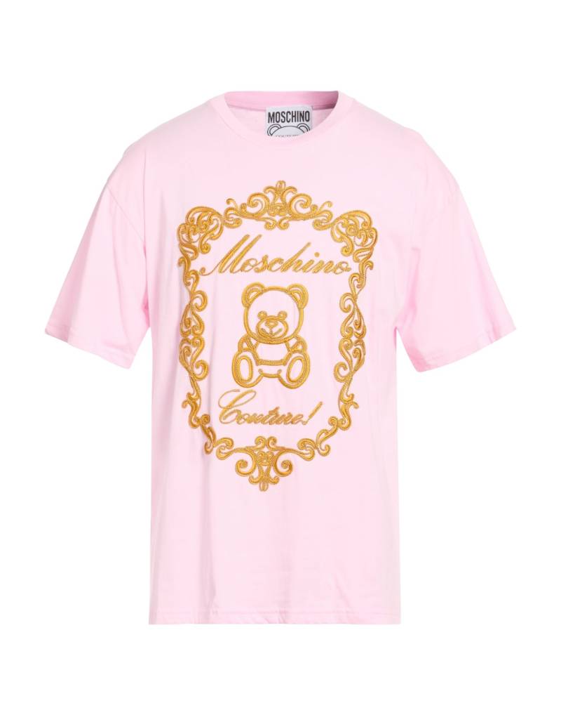 MOSCHINO T-shirts Herren Rosa von MOSCHINO