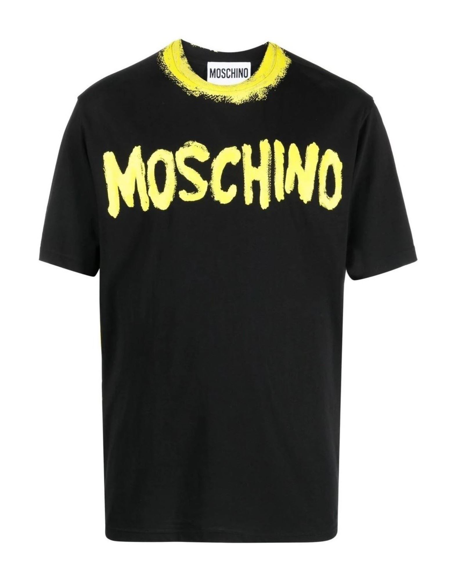 MOSCHINO T-shirts Herren Schwarz von MOSCHINO