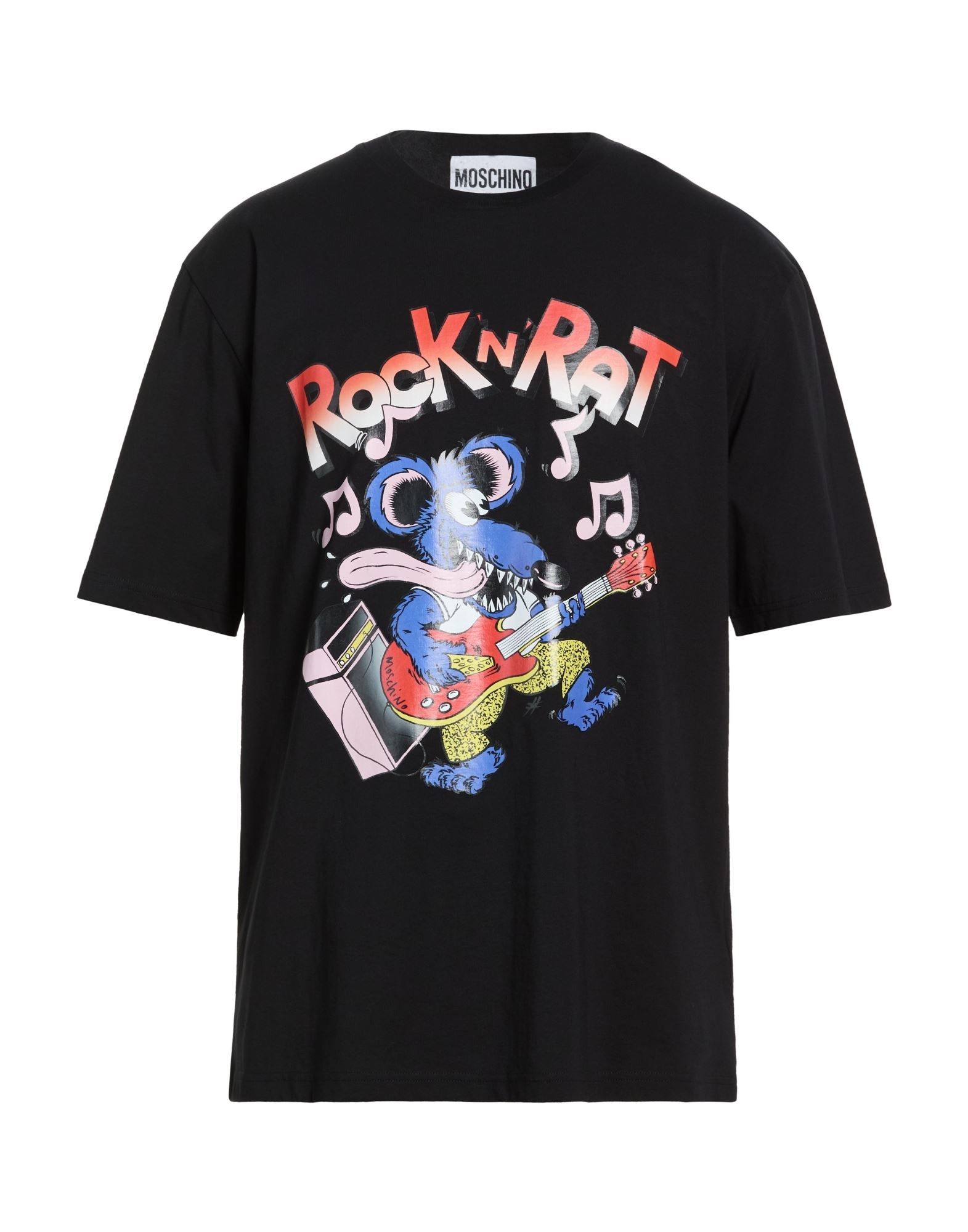 MOSCHINO T-shirts Herren Schwarz von MOSCHINO