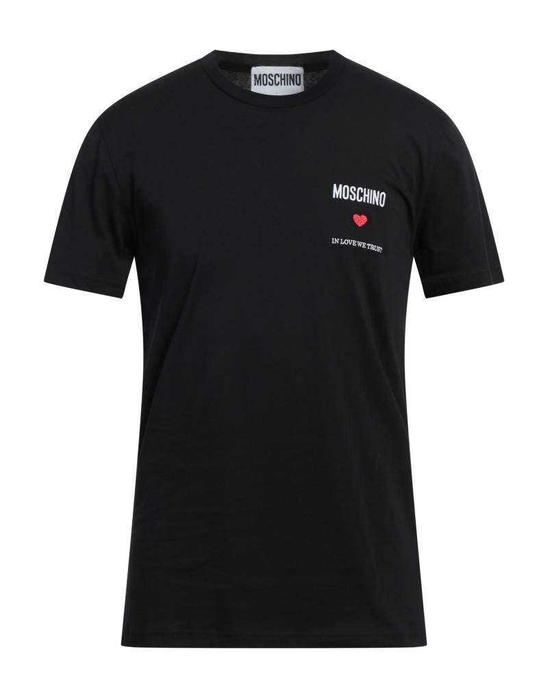 MOSCHINO T-shirts Herren Schwarz von MOSCHINO