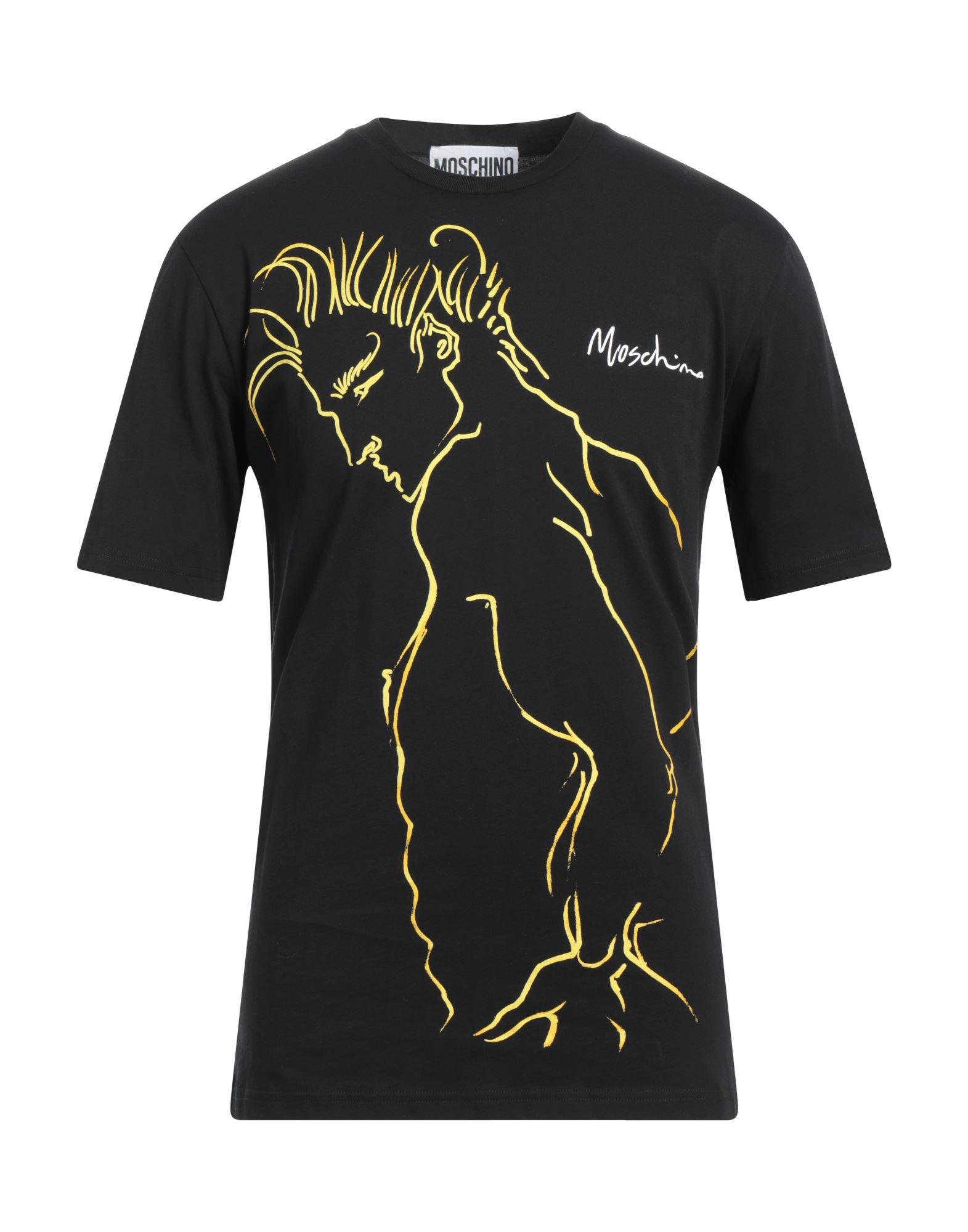 MOSCHINO T-shirts Herren Schwarz von MOSCHINO