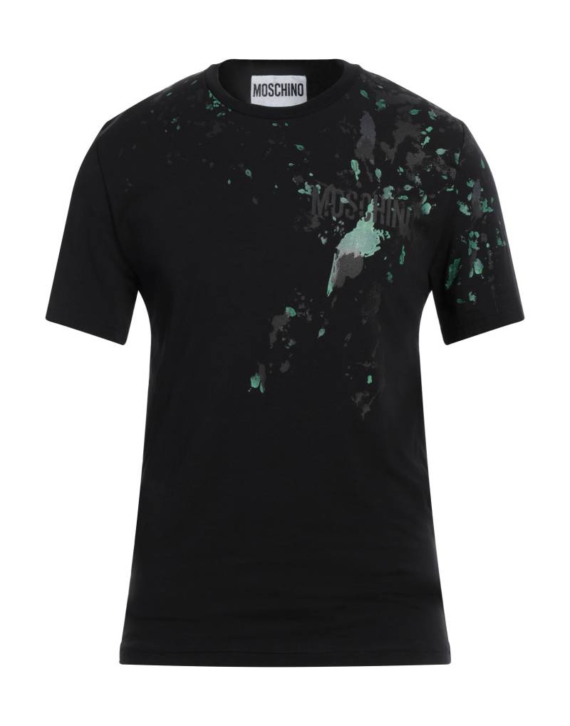 MOSCHINO T-shirts Herren Schwarz von MOSCHINO