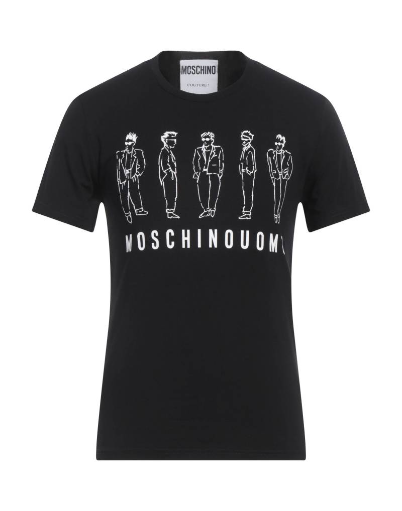 MOSCHINO T-shirts Herren Schwarz von MOSCHINO