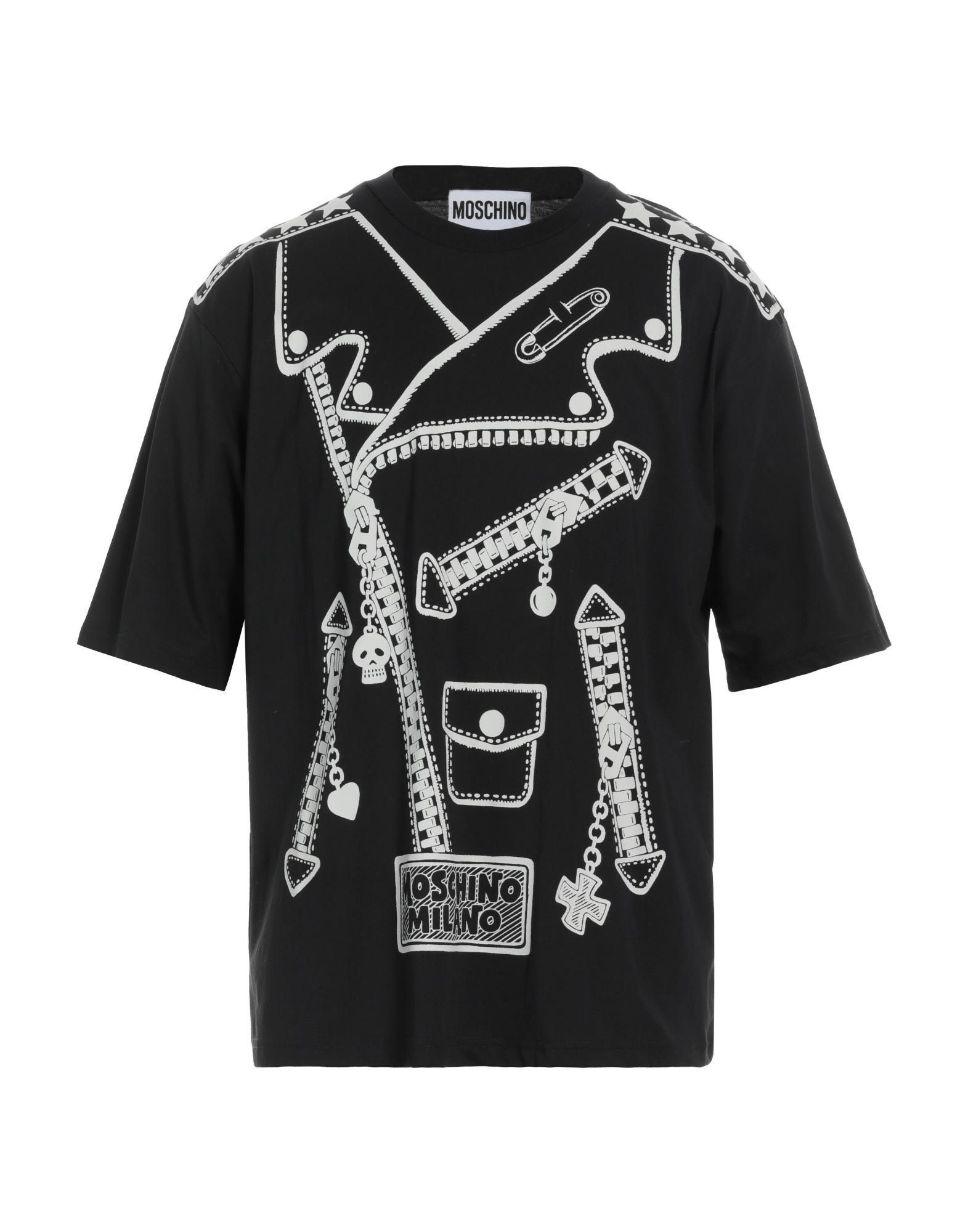 MOSCHINO T-shirts Herren Schwarz von MOSCHINO