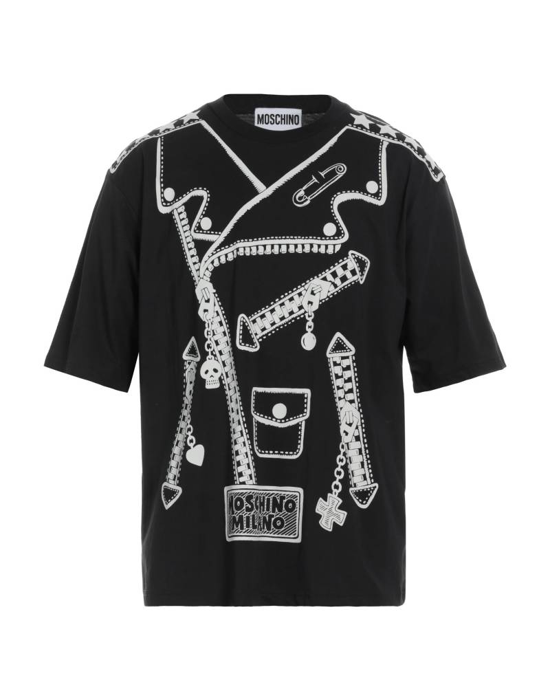 MOSCHINO T-shirts Herren Schwarz MOSCHINO T-shirts Herren Schwarz von MOSCHINO