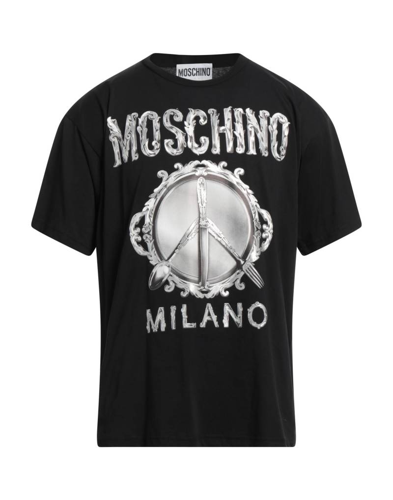 MOSCHINO T-shirts Herren Schwarz von MOSCHINO