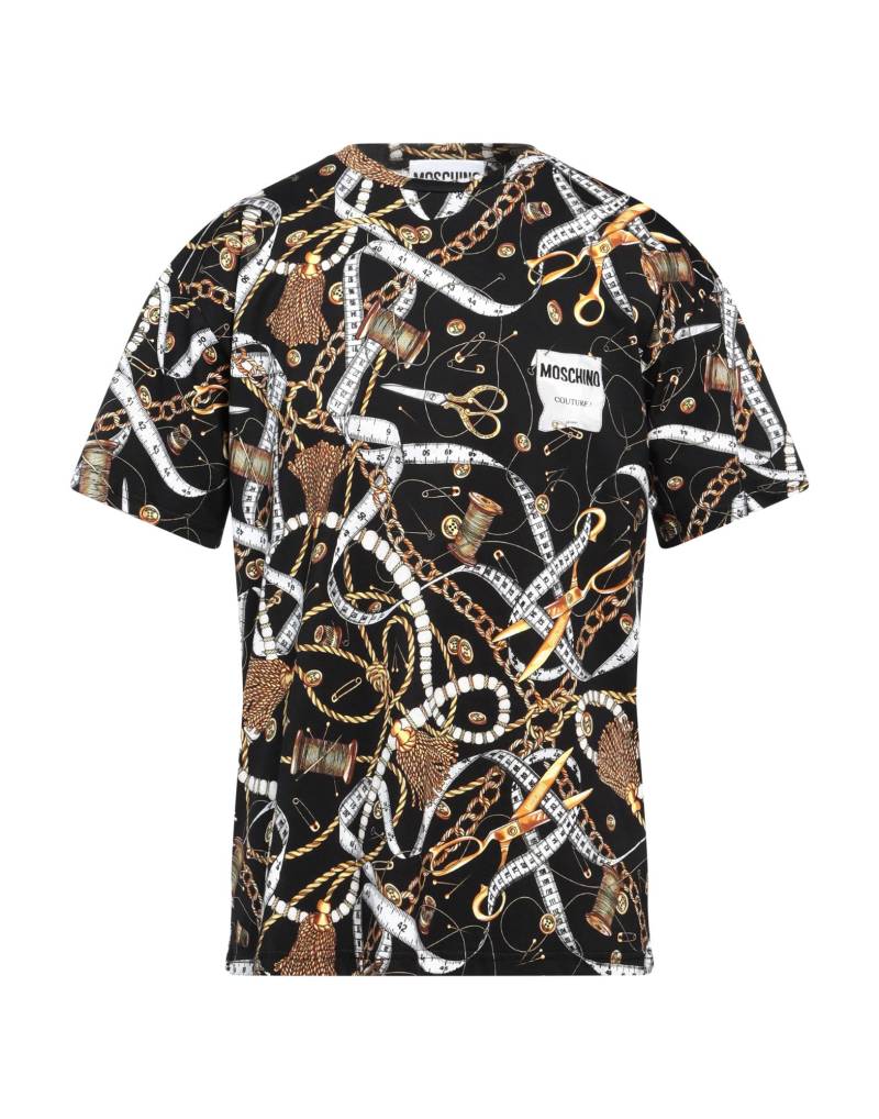 MOSCHINO T-shirts Herren Schwarz von MOSCHINO